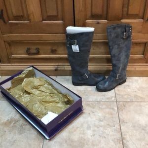 Talk dark grey Madden Girl boots